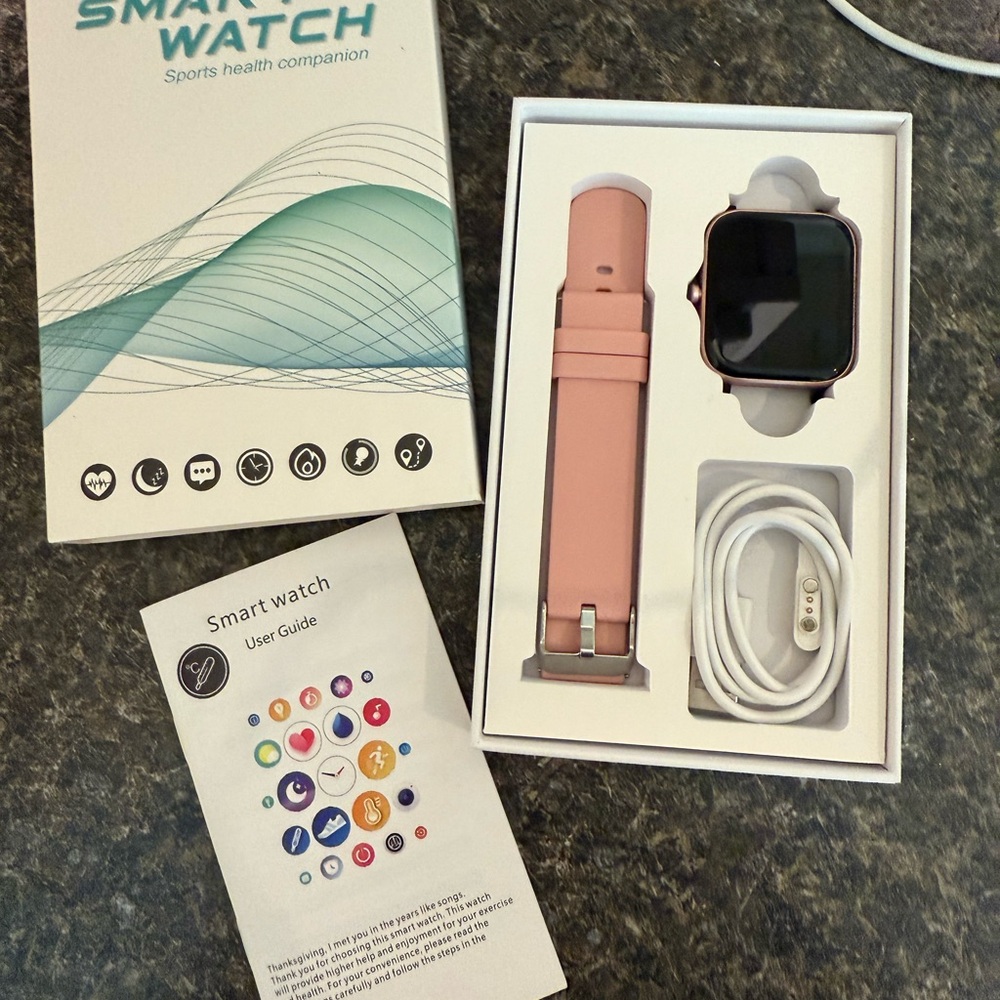Smart Watch - rose gold - Picture 2 of 2